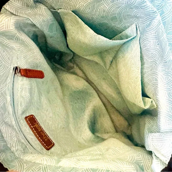 The Sak Ventura II Distressed Leather Convertible Backpack/Crossbody - Picture 15 of 16